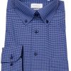 Hemden Eterna | Eterna Hemd - Comfort Fit - Button Down - Blau / Dunkelblau - Ohne Ovp