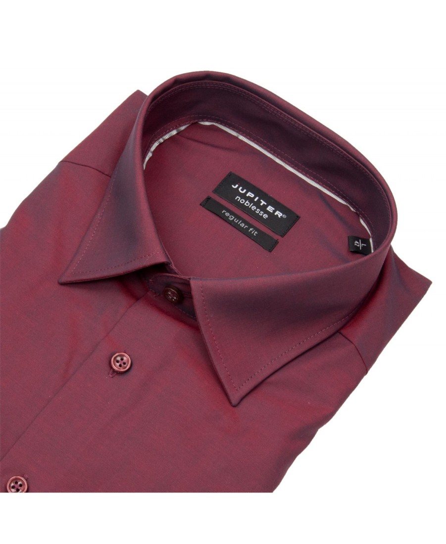 Hemden Jupiter | Jupiter Hemd - Regular Fit - Chambray - Rot