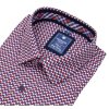 Hemden Redmond | Redmond Hemd - Comfort Fit - Print - Dunkelblau / Rot / Weis - Ohne Ovp