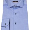 Hemden Eterna | Eterna Hemd - Slim Fit - Oxford - Kontrastnahte - Blau - Ohne Ovp