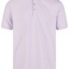 T-Shirts & Polos OLYMP Olymp | Olymp Poloshirt - Level Five Body Fit - Pique - Flieder