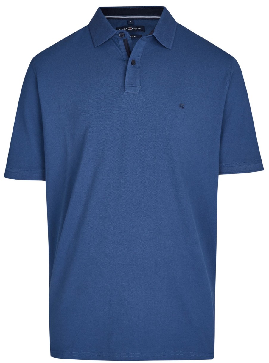 T-Shirts & Polos Casa Moda Casa Moda | Casa Moda Poloshirt - Regular Fit - Blau