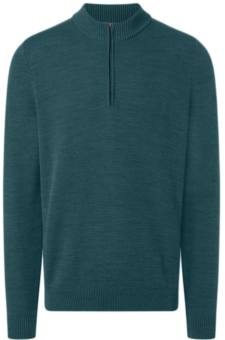 Pullover & Strick MAERZ Muenchen | Maerz Muenchen Pullover - Regular Fit - Troyerkragen - Grun