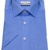 Hemden Marvelis | Marvelis Kurzarmhemd - Comfort Fit - Chambray - Blau