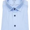 Hemden OLYMP | Olymp Hemd - Modern Fit - 24 / Seven - All Time Shirt - Hellblau - Ohne Ovp