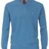 Pullover & Strick Redmond | Redmond Pullover - V-Ausschnitt - Blau