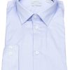 Hemden Esprit | Esprit Hemd - Slim Fit - Kentkragen - Streifen - Hellblau / Weis