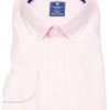 Hemden Redmond | Redmond Hemd - Comfort Fit - Button Down Kragen - Oxford - Rosa