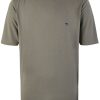 Hemden Fynch-Hatton | Fynch-Hatton T-Shirt - Casual Fit - Rundhals - Grau