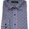 Hemden Casa Moda | Casa Moda Hemd - Casual Fit - Button Down - Mehrfarbig - 72Cm Arm