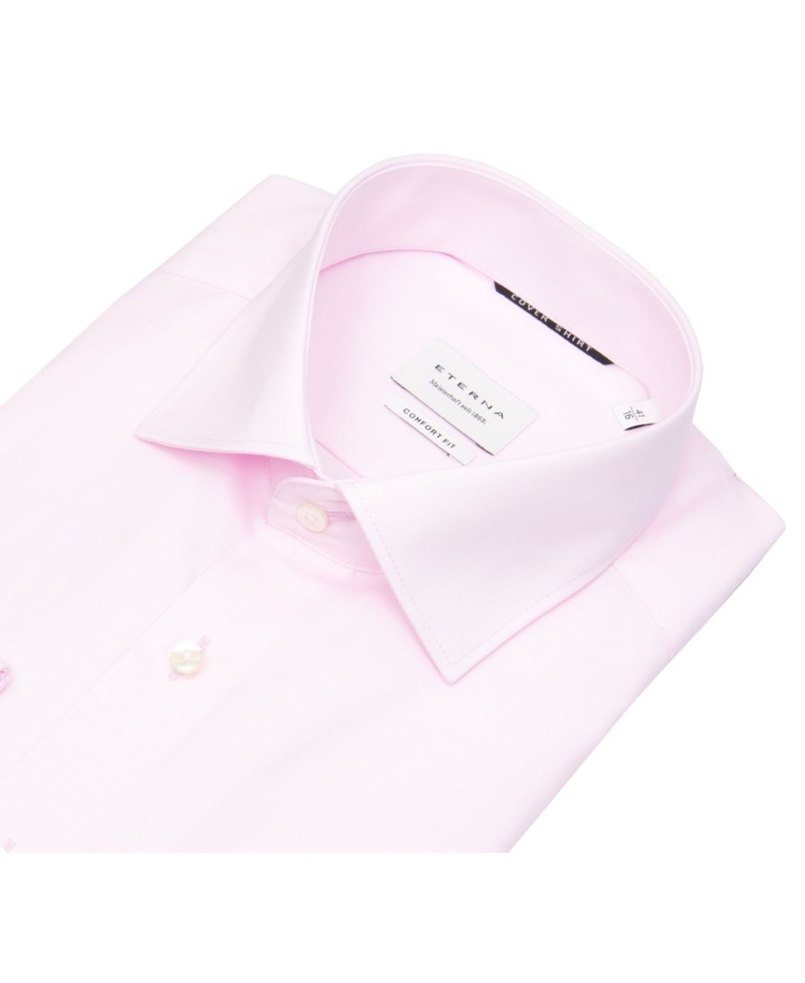 Hemden Eterna | Eterna Hemd - Comfort Fit - Cover Shirt - Extra Blickdicht - Rose