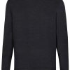 Pullover & Strick OLYMP | Olymp Pullover - Merinowolle - Rundhals - Anthrazit