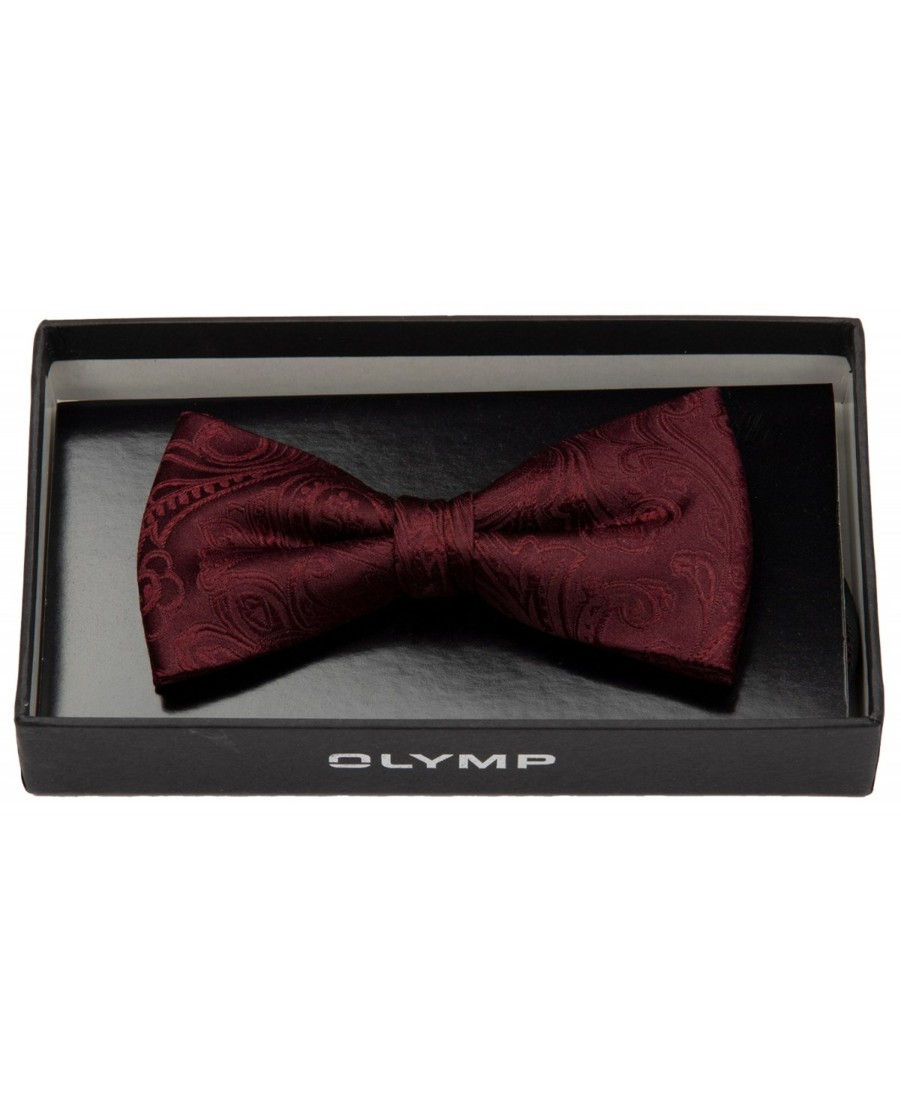 Accessoires OLYMP | Olymp Schleife / Fliege - Seide - Hochzeit - Dunkelrot