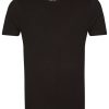 T-Shirts & Polos OLYMP Rundhals-Ausschnitt | Olymp Level Five Body Fit - T-Shirt - Rundhals-Ausschnitt - Schwarz - Ohne Ovp