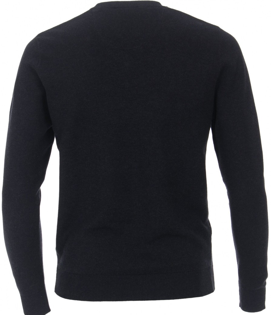 Pullover & Strick Redmond | Redmond Pullover - V-Ausschnitt - Strick - Dunkelblau