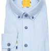 Hemden Redmond | Redmond Hemd - Casual Modern Fit - Button Down Kragen - Oxford - Hellblau - Ohne Ovp