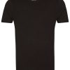 T-Shirts & Polos OLYMP Rundhals-Ausschnitt | Olymp Level Five Body Fit - T-Shirt - Rundhals-Ausschnitt - Schwarz