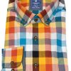 Hemden Redmond | Redmond Hemd - Comfort Fit - Button Down Kragen - Twill - Kariert - Mehrfarbig