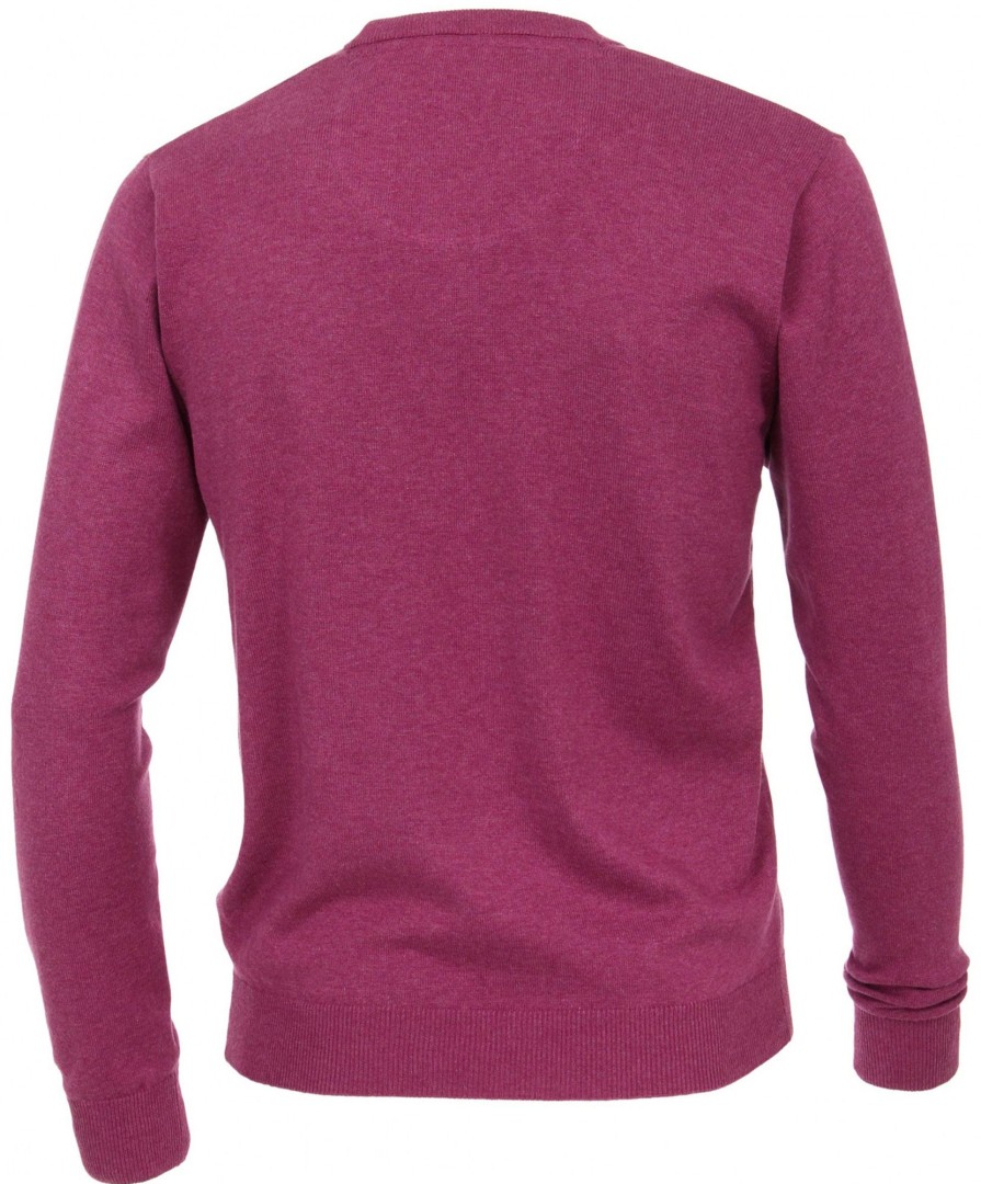 Pullover & Strick Redmond | Redmond Pullover - V-Ausschnitt - Lila