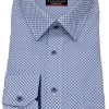 Hemden Redmond | Redmond Hemd - Modern Fit - Print - Blau / Weis