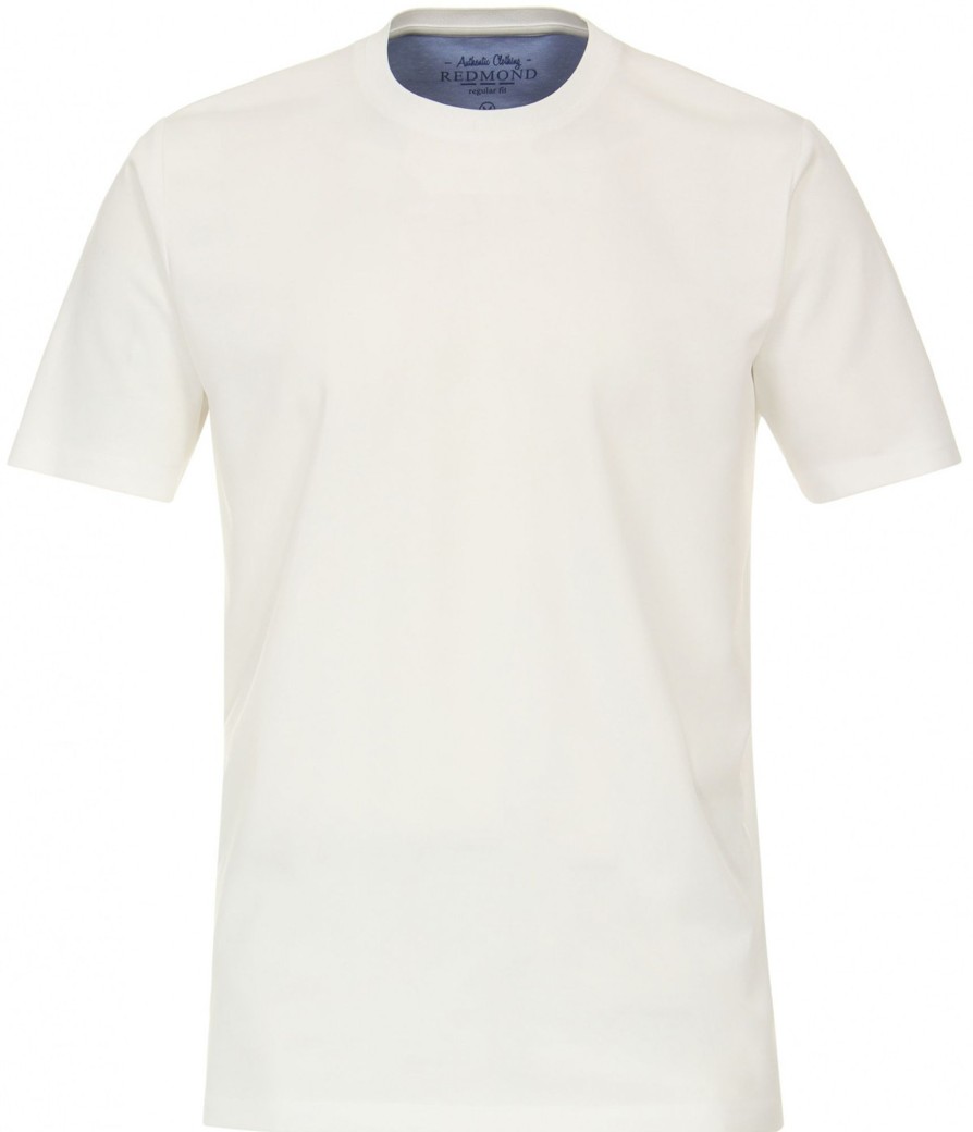 Hemden Redmond | Redmond T-Shirt - Regular Fit - Weis