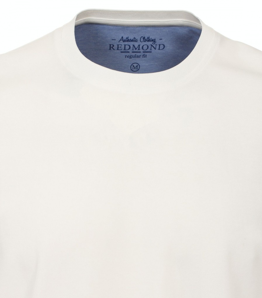 Hemden Redmond | Redmond T-Shirt - Regular Fit - Weis