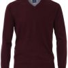 Pullover & Strick Redmond | Redmond Pullover - V-Ausschnitt - Dunkelrot