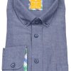 Hemden Redmond | Redmond Hemd - Casual Modern Fit - Button Down Kragen - Oxford - Blau