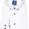 Hemden Redmond | Redmond Hemd - Regular Fit - Button Down Kragen - Oxford - Weis