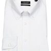 Hemden Jupiter | Jupiter Hemd - Regular Fit - Fil-A-Fil - Button Down - Weis - Ohne Ovp