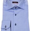 Hemden Eterna | Eterna Hemd - Modern Fit - Oxford - Kontrastknopfe - Hellblau