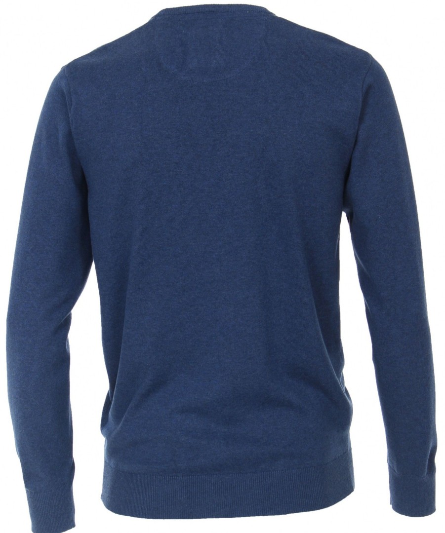 Pullover & Strick Redmond | Redmond Pullover - Rundhals-Ausschnitt - Blau