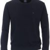 Pullover & Strick Redmond | Redmond Sweatshirt - Rundhals-Ausschnitt - Dunkelblau