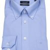 Hemden Jupiter | Jupiter Hemd - Regular Fit - Fil-A-Fil - Button Down - Hellblau