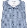 Hemden OLYMP | Olymp Hemd - Level 5- 24 / Seven Shirt - Print - Blau - 69Cm Arm