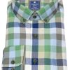 Hemden Redmond | Redmond Hemd - Comfort Fit - Button Down Kragen - Twill - Kariert - Mehrfarbig - Ohne Ovp