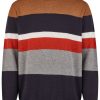 Pullover & Strick MAERZ Muenchen | Maerz Muenchen Pullover - Regular Fit - Schurwolle - Streifen - Mehrfarbig