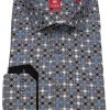 Hemden Pure | Pure Hemd - Slim Fit - Print - Mehrfarbig