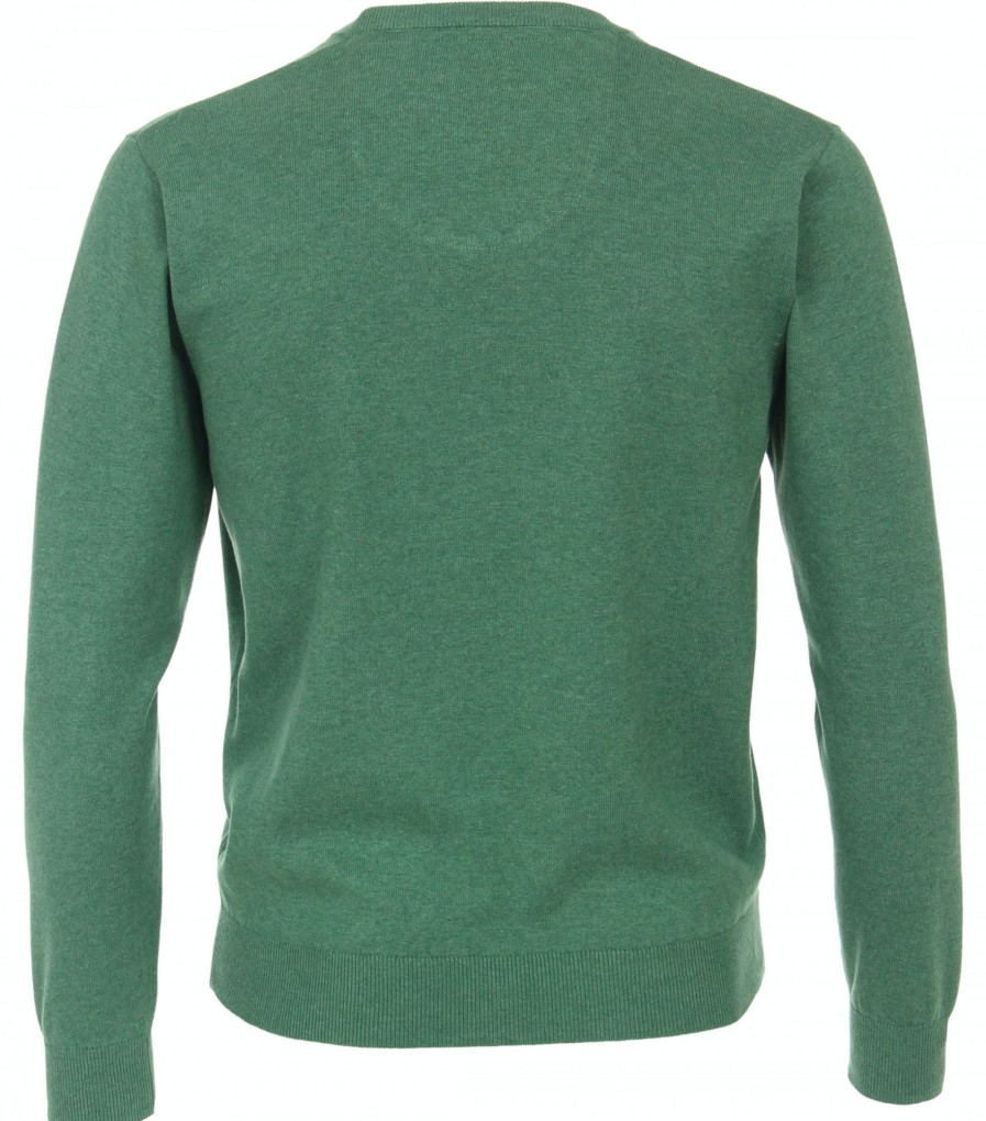 Pullover & Strick Redmond | Redmond Pullover - V-Ausschnitt - Grun