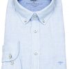 Hemden Fynch-Hatton | Fynch-Hatton Leinenhemd - Casual Fit - Button Down - Hellblau - Ohne Ovp