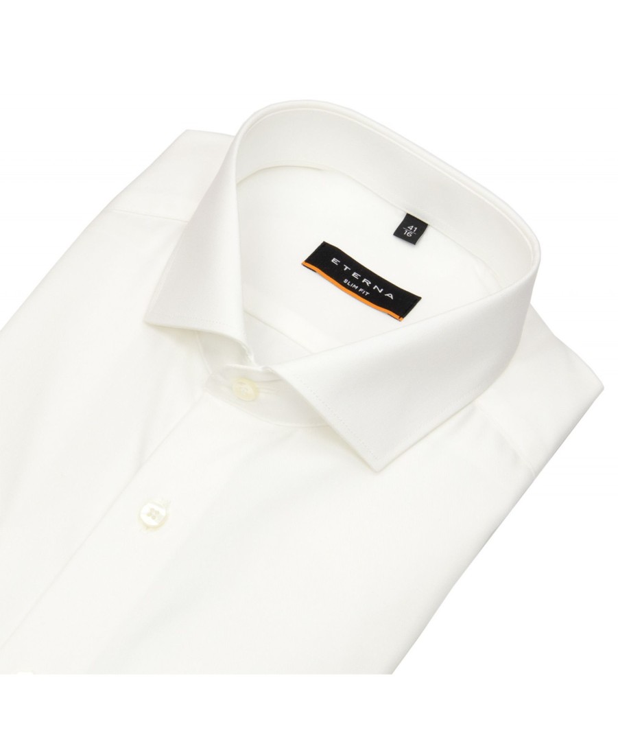 Hemden Eterna | Eterna Hemd - Slim Fit - Cover Shirt - Extra Blickdicht - Champagner - Ohne Ovp