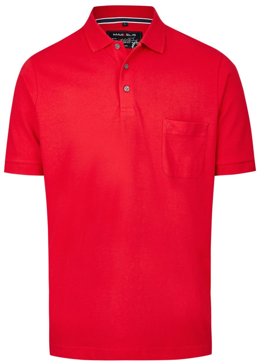 T-Shirts & Polos Marvelis Marvelis | Marvelis Poloshirt - Quick Dry - Rot