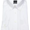 Hemden OLYMP | Olymp Hemd - Luxor Modern Fit - Button-Down Kragen - Weis - Ohne Ovp