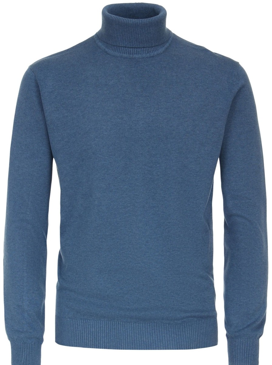 Pullover & Strick Redmond | Redmond Pullover - Rollkragen - Blau