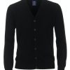 Pullover & Strick Redmond | Redmond Strickjacke / Cardigan - Knopfe - Schwarz