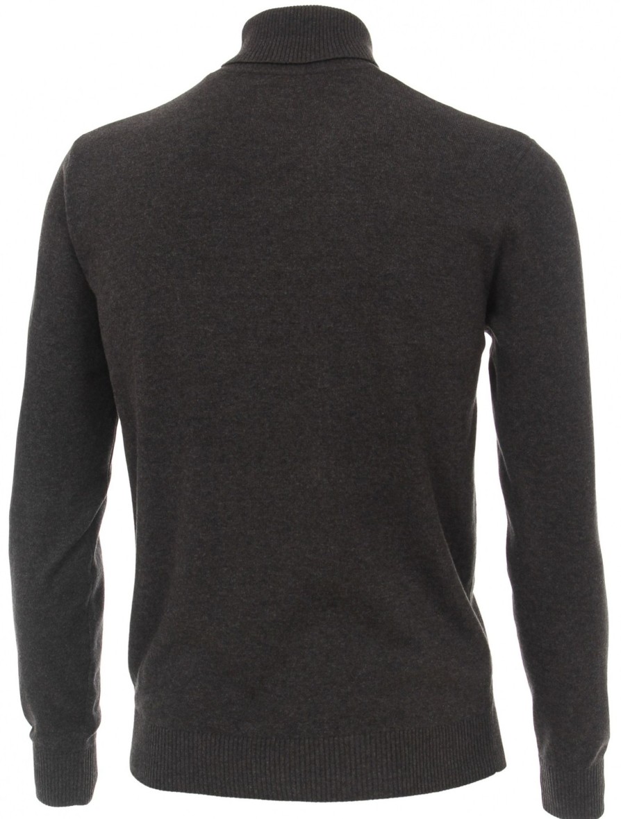 Pullover & Strick Redmond | Redmond Pullover - Rollkragen - Anthrazit / Dunkelgrau