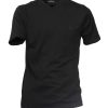 T-Shirts & Polos Casa Moda V-Ausschnitt | Casa Moda T-Shirt Doppelpack - V-Neck - Schwarz