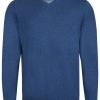 Pullover & Strick Marvelis | Marvelis Pullover - V-Ausschnitt - Blau