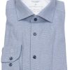 Hemden OLYMP | Olymp Hemd - Level 5- 24 / Seven Shirt - Print - Hellblau / Dunkelblau