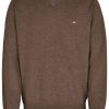 Pullover & Strick Fynch-Hatton | Fynch-Hatton Pullover - Casual Fit - V-Ausschnitt - Braun